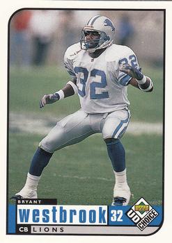 Bryant Westbrook Detroit Lions 1998 Upper Deck Collector's Choice NFL #62
